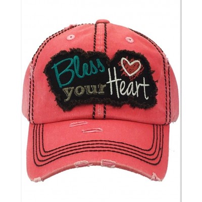 Rugged Distressed “Bless Your Heart” ’s Baseball Cap...Brand New  eb-55981941